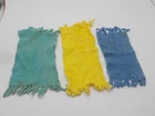 Vintage Barbie Ken Skipper Malibu Beach Towels Yellow Blue Original Accessories