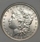 1896 Morgan Silver Dollar Brilliant Uncirculated Minimal Marks