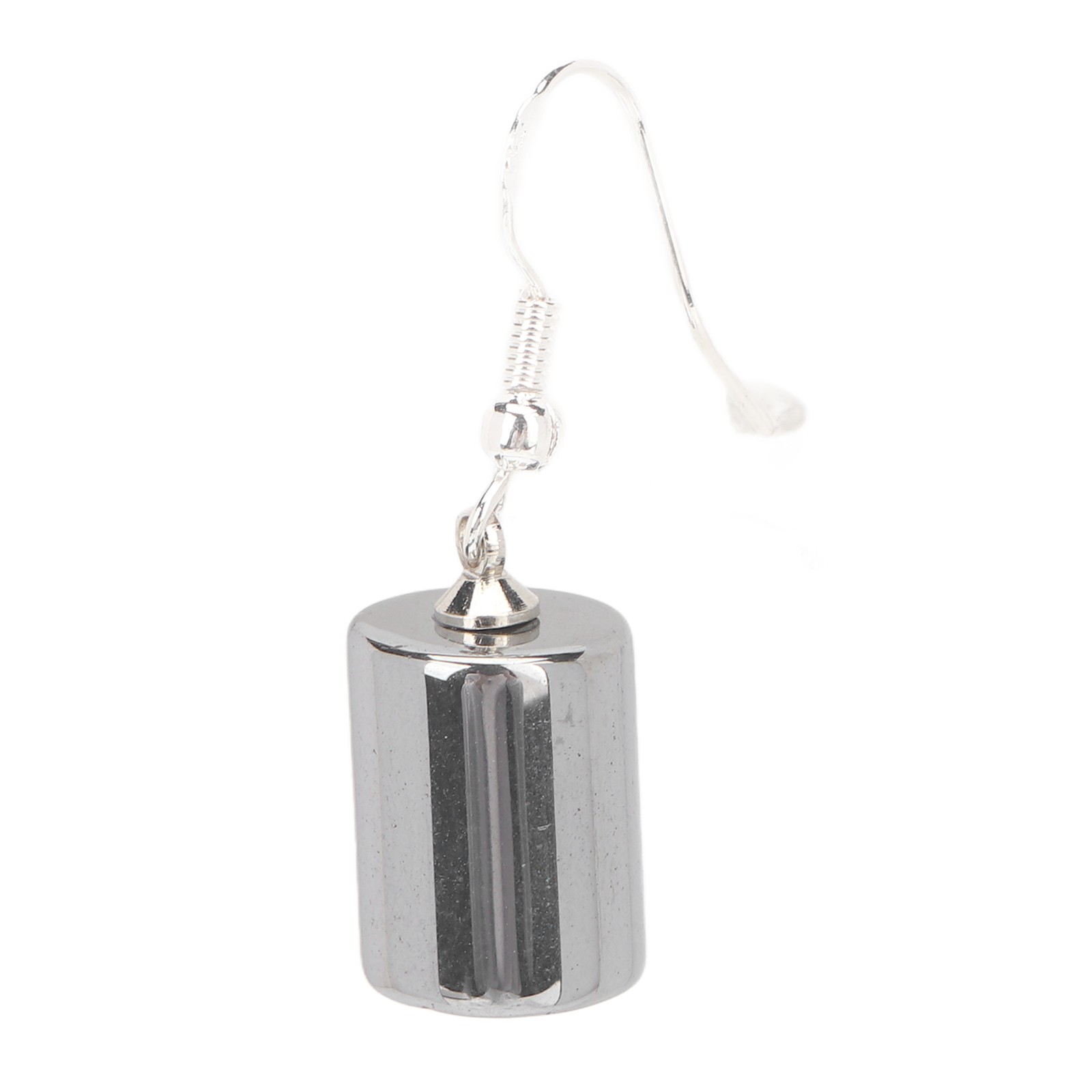 Terahertz Earrings Cylinder Anxiety Relieve Dredging Meridians Energy Stone BLW
