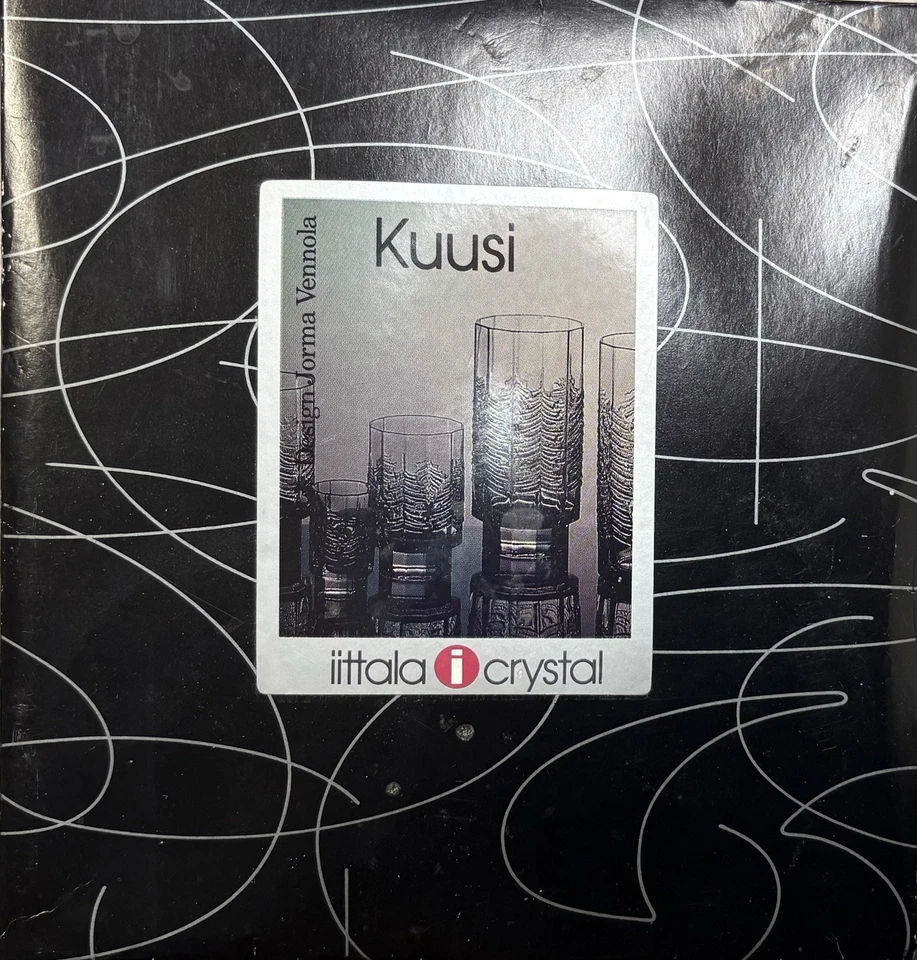 NEU im Karton!   Iittala KUUSI Longdrinkbecher mit Fuß Glas Tapio Wirkkala - Bild 3 von 4