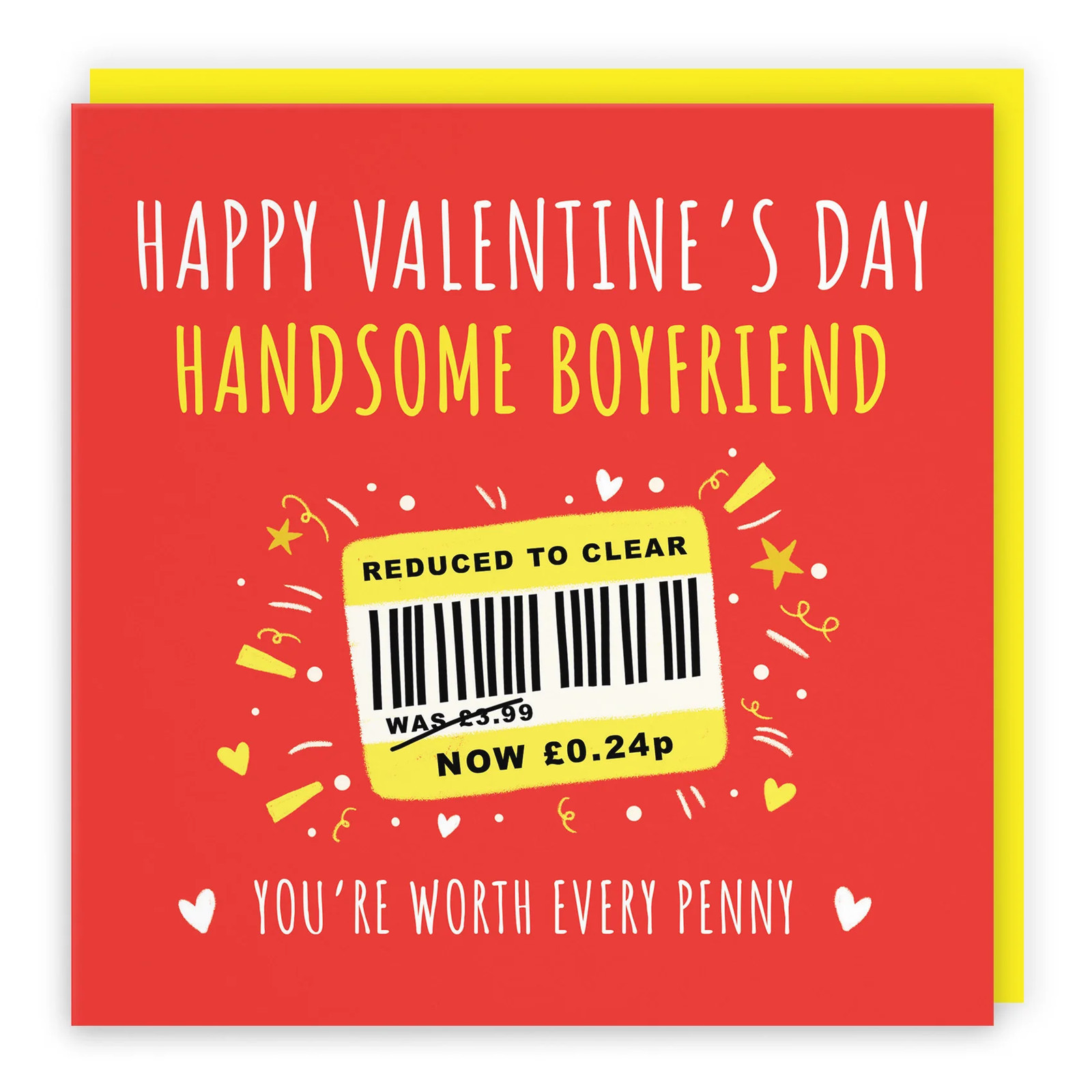 Boyfriend Valentine’s Day Card Reduced To Clear Moments