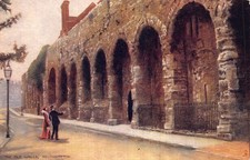 The Old Walls Southapmton Hampshire Postcard Unposted
