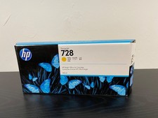 Genuine HP 728 300ml Yellow Ink Cartridge F9K15A DesignJet T730 T830 MFP NE 2024