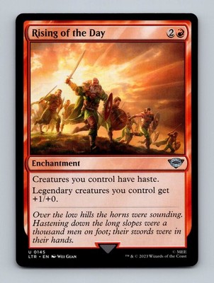 Rising of the Day Universes Beyond: The Lord of the Rings Non-Foil MTG NM