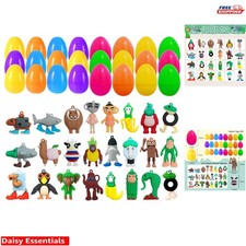 24 Pack of Prefilled Easter Eggs with Italian Brainrot Toys - Fun Party Favors