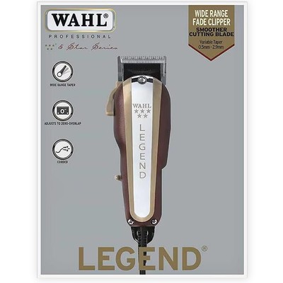 Wahl Legend Haarschneidemaschine Gold Edelstahl 0,5 mm 2,9 mm 4 cm Schermaschine