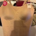 MAIDENFORM WOMEN'S CAMISOLE BEIGE SHAPEWEAR SLEEVELESS 2XL NWT — photo 2