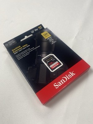 SanDisk Extreme PRO 128GB SDXC UHS-I Memory Card (200MB/s Read / 90MB/s Write