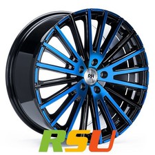 RH Alurad WM Flowforming color polished - blue 10x20" ET40 LK5 112 ML 72.6 Al... RH Alurad WM Flowforming color polished - blue 10x20" ET40 LK5 112 ML 72.6 Al...