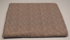 2 yards + 6" x 45" PETER PAN 100% cotton fabric brown burgundy leafy vine CALICO