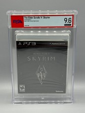 Elder Scrolls V 5 Skyrim Sony PlayStation 3 PS3 First Print Sealed PSA 9.6 A++