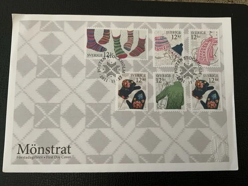 Sweden 2011 #2670,2671a-e Winter Clothing - FDC
