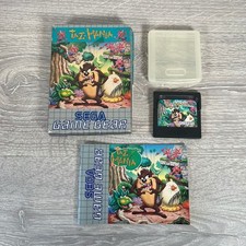 Sega Game Gear Taz-Mania Boxed With Manual And Case Excellent Condition