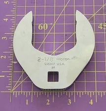 Proto 5368CF 2-1/8" 1/2" Drive Full Polish Crowfoot Wrench Open End Anti Slip