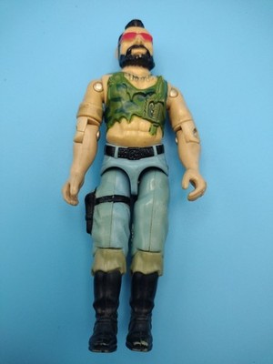 Vintage 1985 GI Joe COBRA RIPPER (v1) DREADNOK ARAH Action Figure
