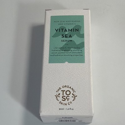 THE ORGANIC SKIN CO New Zealand Marine & Vitamin C Vitamin Sea Serum 1oz / 30ml