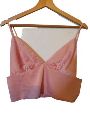 Crop top rose TALLY WEiJL taille XL top femme élégant - Photo 1/4