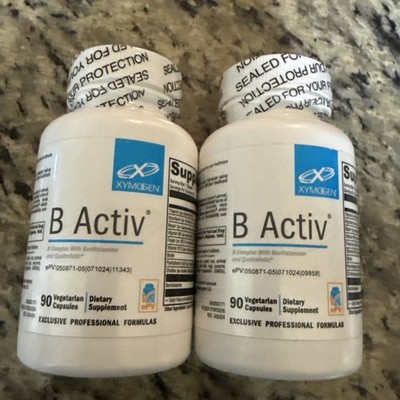 B Activ B Vitamin Complex w/ Benfotiamine & Quatrefolic 90 Ct. ***3 BOTTLES***