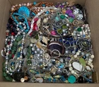 Vintage/Retro/Modern Costume Scrap/Wear Grab Bag Jewelry Lot (BOX F) ~ 15 LBS