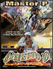 8.5x11 OG Rap Promo Ad Poster Ghetto Dope  D Master P No Limit Records 1997