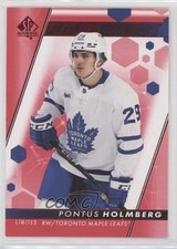 2022-23 SP Authentic Future Watch Limited Red Pontus Holmberg #165 01ks
