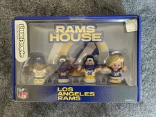 FisherPrice Little People Collector NFL Los Angeles Rams Set Series 1 FREE SHIP