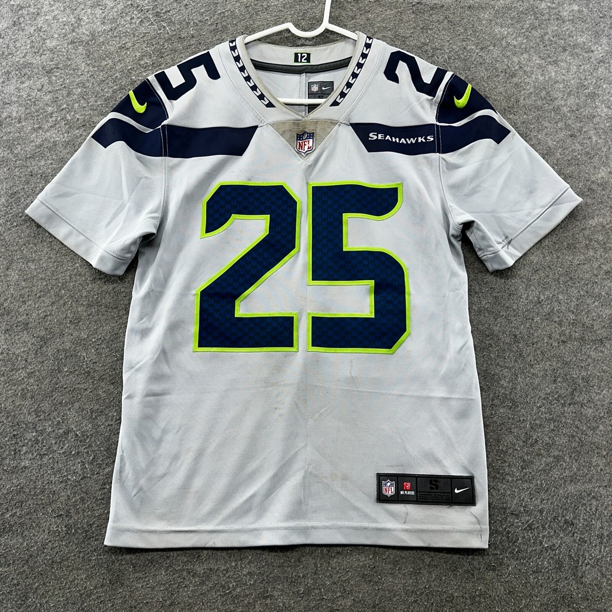 【大幅値下げ】NFL公式NIKEシアトルシーホークス リチャードシャーマン 25 NFL Seattle Seahawks Richard Sherman #25 Nike On Field 12th