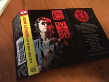 JOHN LENNON LIVE IN NEW YORK CITY Audio Cassette Tape 1986 4XV 12451