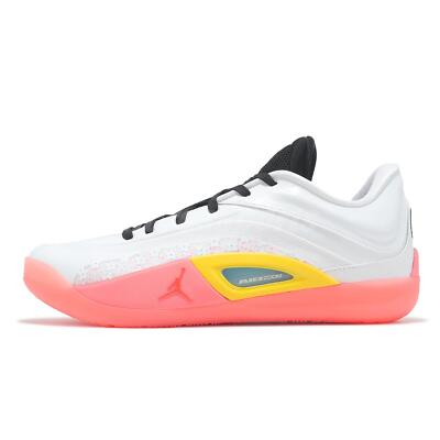ザイオン4 Jordan バスケットボールシューズ ホワイト/ピンク/イエロー ザイオン4 Jordan バスケットボールシューズ ホワイト/ピンク/イエロー シューズ(女性用)