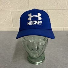 Under Armour Boys 1362730 400 Blue Hockey Cap Fitted Hat