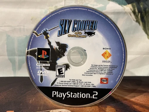 Sly Cooper & Thievious Racoonus - Sony PlayStation 2 Disc Only Tested