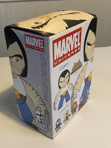 Marvel Universe Mighty Muggs Logan 2008 Hasbro Brand New Unopened - Picture 8 of 8
