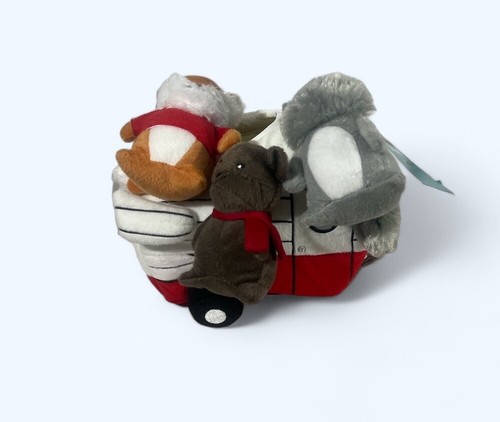 Zippy Paws Interactive Burrow Dog Toy - Retro Camper - Picture 2 of 4