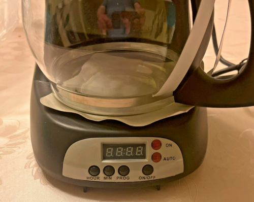 Kaffeeautomat mit Timer und Glaskanne schwarz neu Heru 10603T - Bild 6 von 14