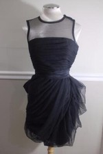WHITE BY VERA WANG DRESS BLACK SIZE 2 (500