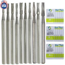 Wave Dental Carbide Surgical Length Long Bur 557 702 701 703 25mm For High Speed