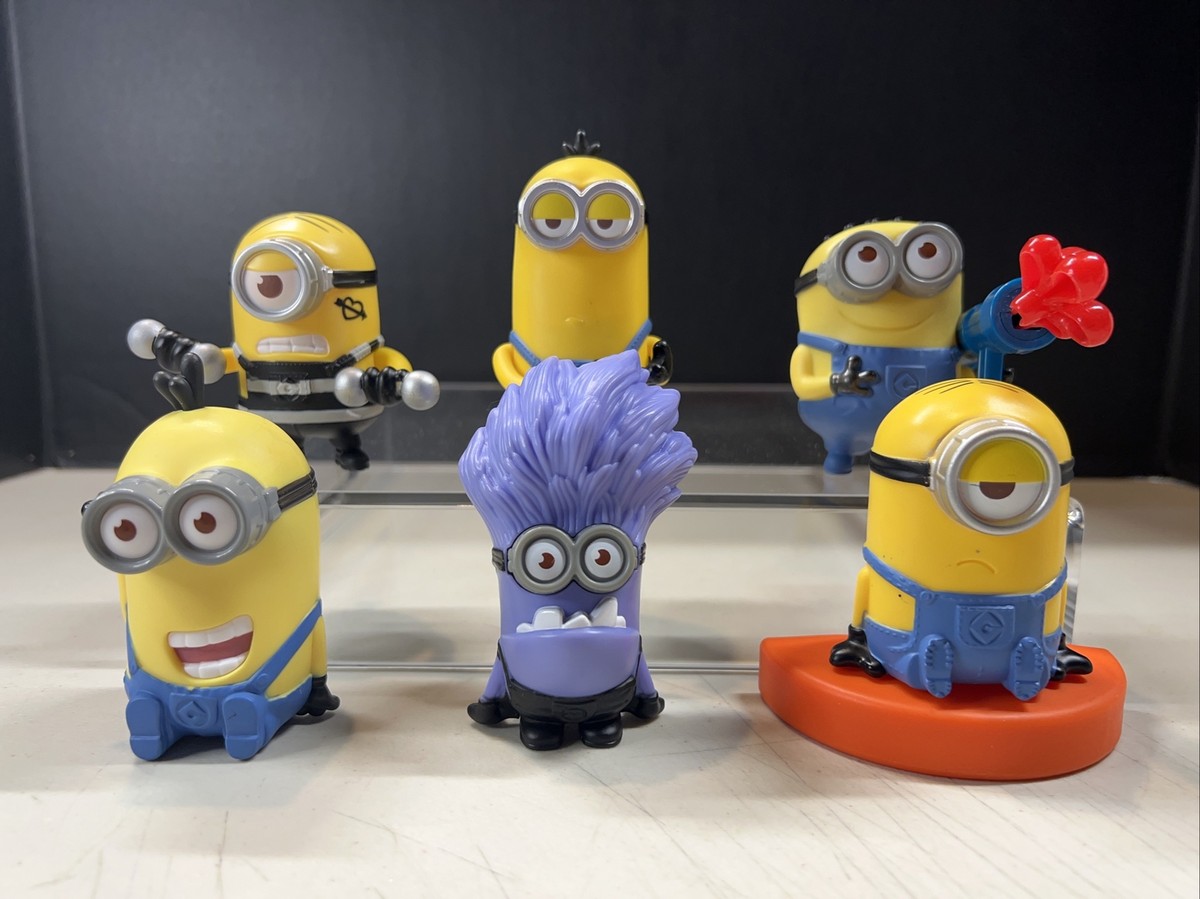Happy Meal Despicable Me Action Figures McDonalds Happy Meal Toys