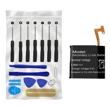 340mAh Extra Battery Tools for Samsung Galaxy Watch 4 Classic 42mm LTE SM-R885U
