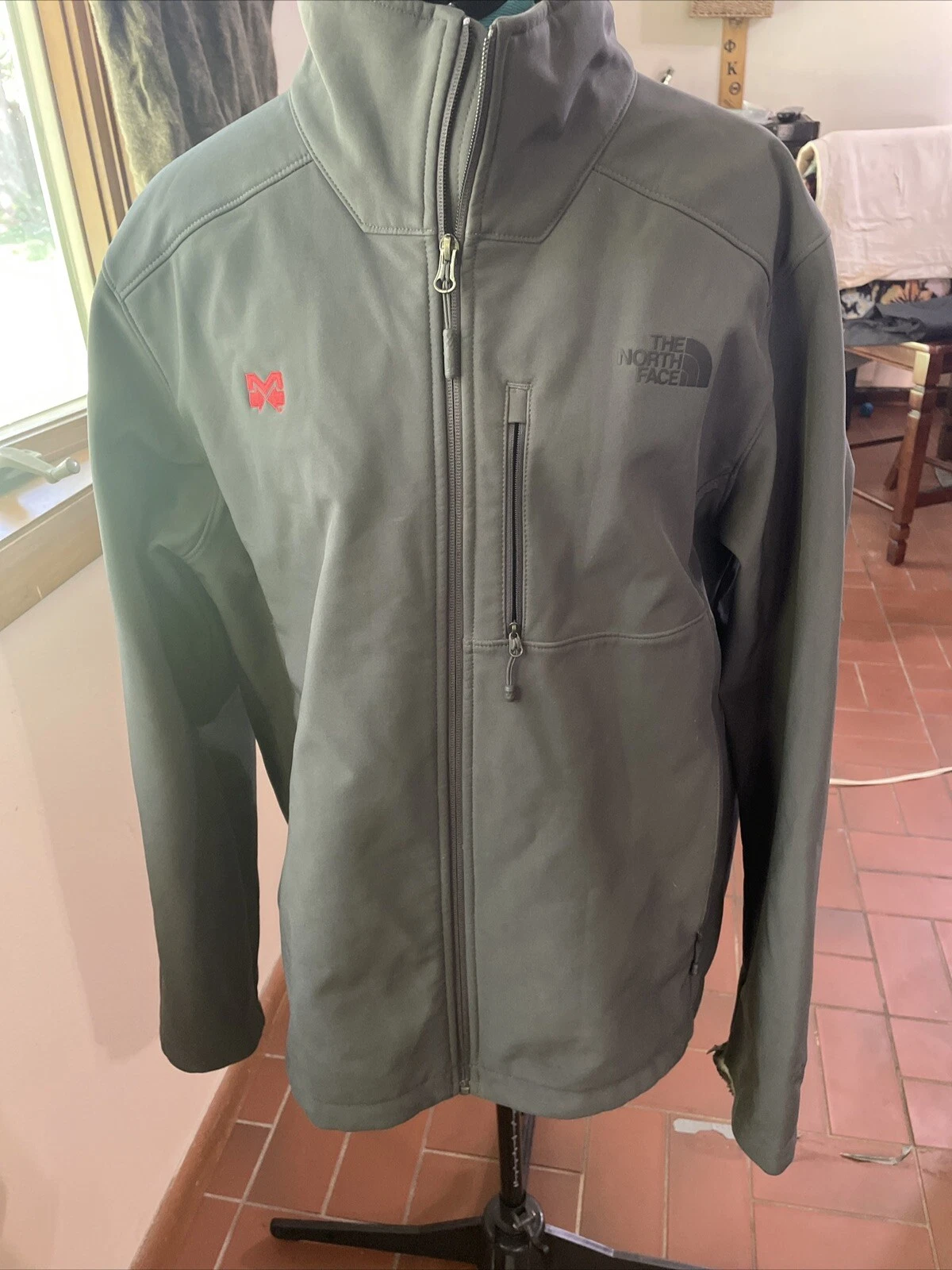 The North Face Jacket - Mens Large Black - Soft Shell - Fleece Lined