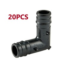 EFIELD 20PCS Poly PPSU Pex-A Expansion Fitting 1/2" X 1/2" Elbow, Lead Free