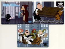 Family Guy Blue Harvest Star Wars fridge Magnet 3pc Set Refrigerator