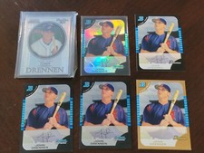 2005 Bowman Chrome Draft BDP Sterling Refractor /199 Lot John Drennen
