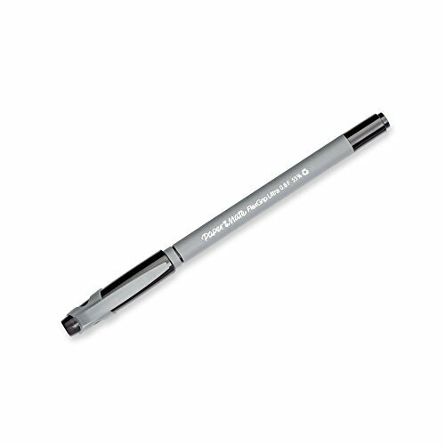 PaperMate Medium Point (1.0 mm) Flexgrip Ultra Capped Ballpoint Pen, Black, Box - Picture 2 of 7