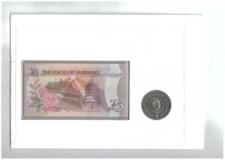 GUERNSEY "Millennium" Commemorative banknote and Coin FDC  UNC 2000 - Image 2 of 4