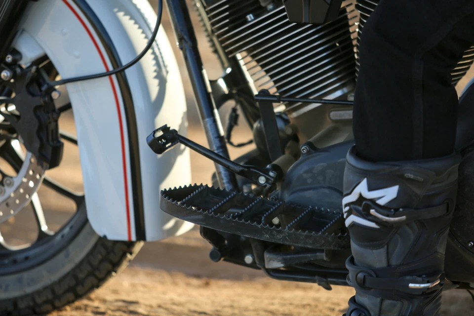 Burly Brand B13-1050B MX  Style Floorboards Black - Imagem 3 de 4