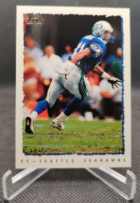 1995 OFFICIAL FOOTBALL CARDS バッジョ 1995 Topps #172 Eugene Robinson Seattle Seahawks football card | eBay