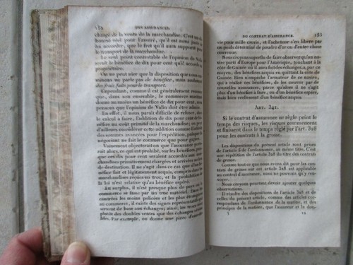 DAGEVILLE : CODE DE COMMERCE, 1828. 4 volumes. - Picture 16 of 24