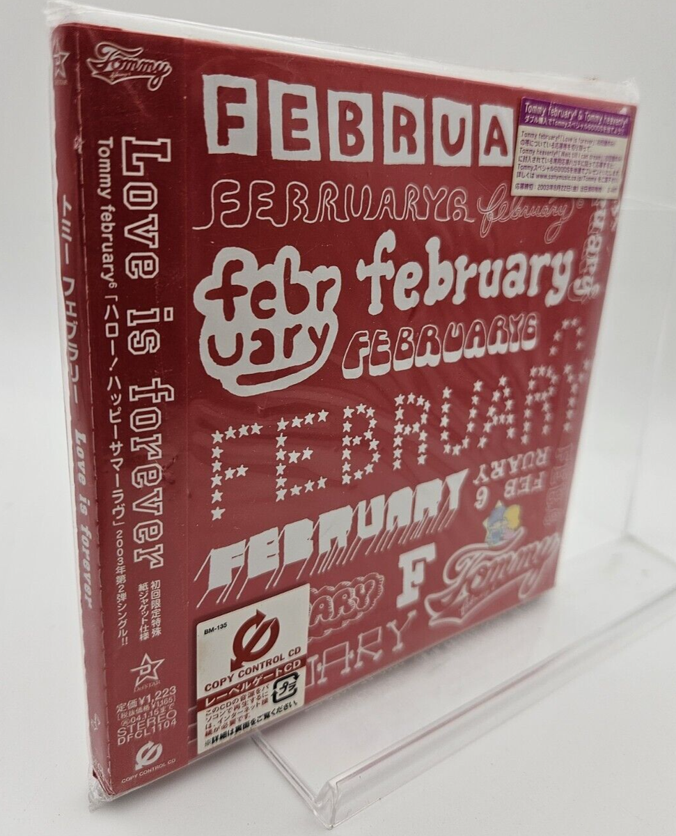 美品February6レコードLove is forever12インチ Tommy February