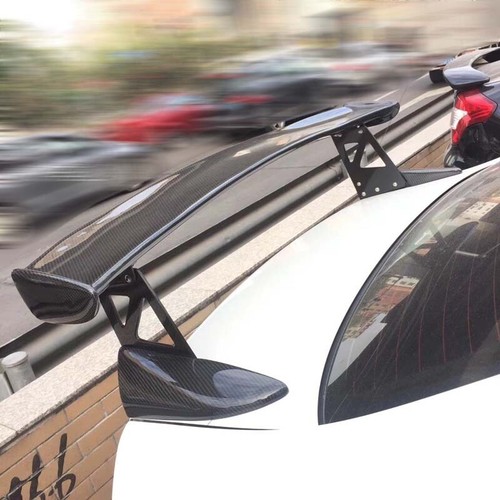 Carbon Fiber Rear Trunk Spoiler Wing for Honda Civic FD2 Sedan 2007-2011 - Picture 2 of 5