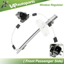 Power Window Regulator For 2002-06 Jeep Liberty Front RH Passenger Side w/ Motor